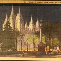 Postcard Cover of Salt Lake City
